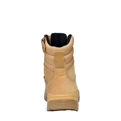 Wide Load 890WZ Wheat 8 Zip Side Safety Boots