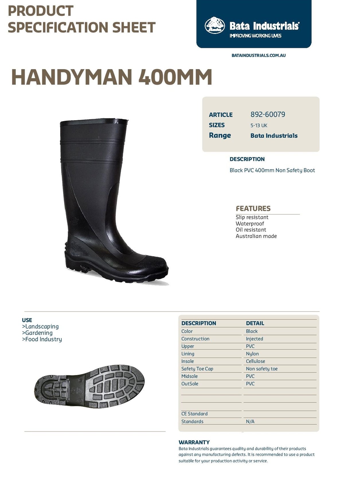 Specification