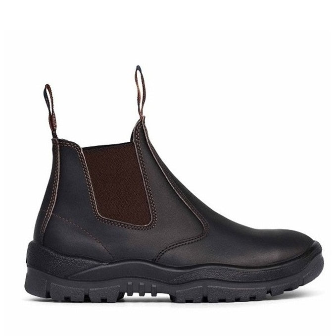 Mongrel 940030 Claret Oil Kip Non Safety Elastic Sided Boot