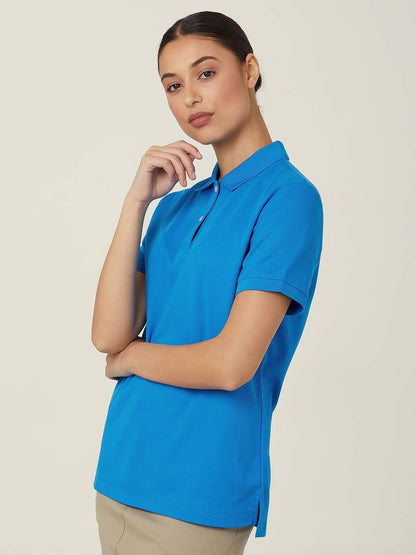NNT CATU58 Ladies S/S Polo Cyan