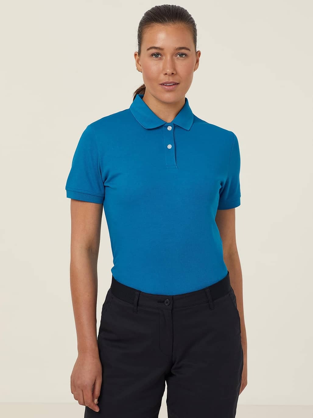 NNT CATU58 Ladies S/S Polo Teal