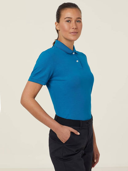 NNT CATU58 Ladies S/S Polo Teal