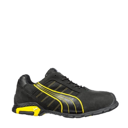 Black steel toe Puma 642717 Amsterdam Safety Jogger