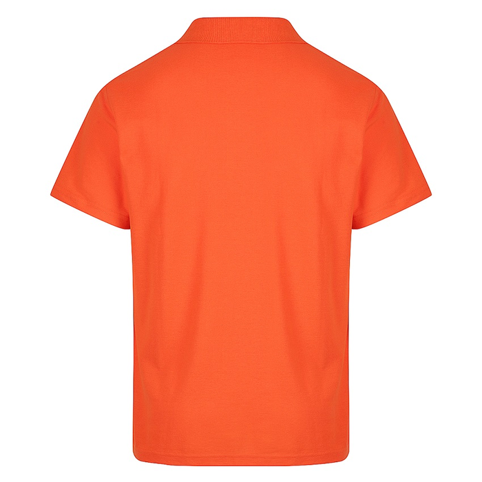 Aussie Pacific N1312 Hunter Mens Polo, orange, rear view