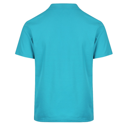 Aussie Pacific N1312 Hunter Mens Polo, rear view, teal