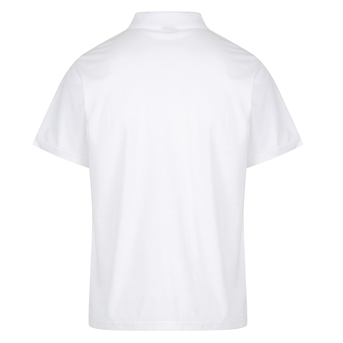 Aussie Pacific N1312 Hunter Mens Polo, white, rear view