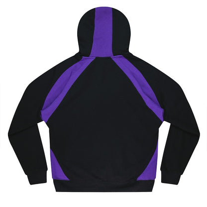 Black and purple Aussie Pacific N1509 Huxley Mens Hoodies rear view