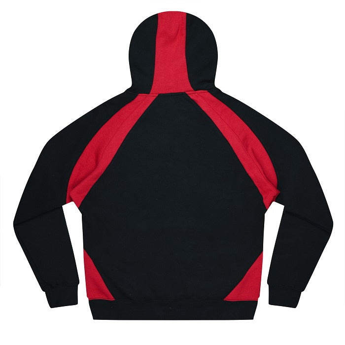 Aussie Pacific N1509 Huxley Mens Hoodies black and red back view