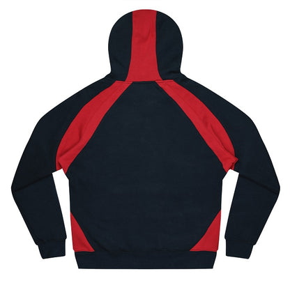 Aussie Pacific N1509 Huxley Mens Hoodies navy and red rear view