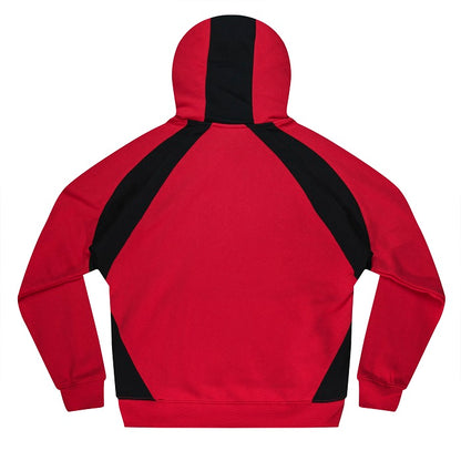 Red and black Aussie Pacific N1509 Huxley Mens Hoodies rear view