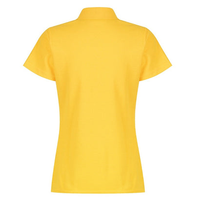 Aussie Pacific N2312 Hunter Ladies Polo Gold - Back View
