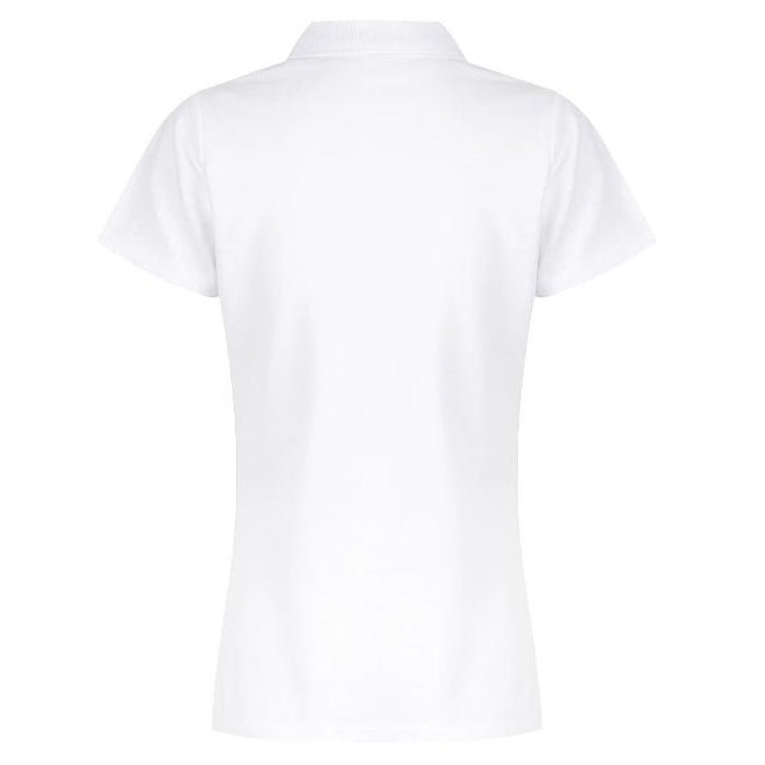Aussie Pacific N2312 Hunter Ladies Polo White - Back View