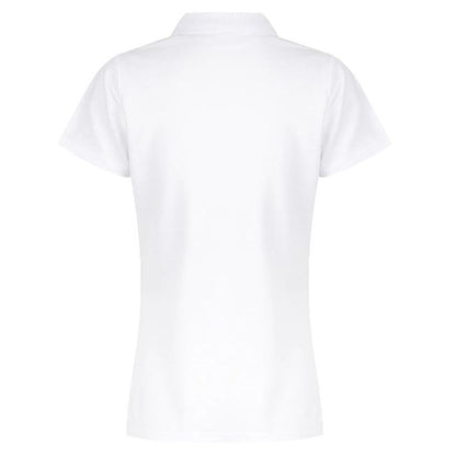 Aussie Pacific N2312 Hunter Ladies Polo White - Back View