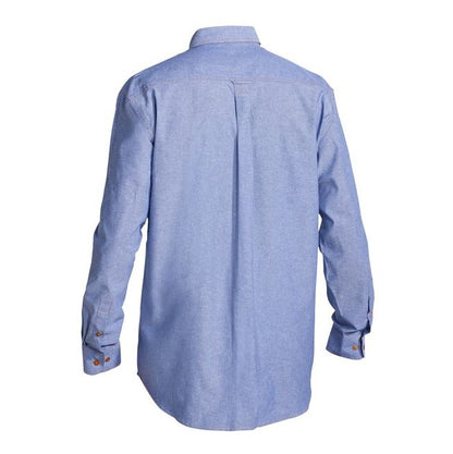 Bisley B76407 Mens L/S Cotton Chambray Shirt