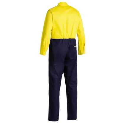 Bisley BC6357 Two Tone HiVis Coverall Regular Weight