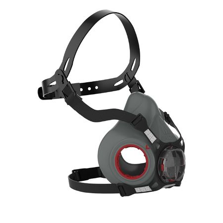 PIP BHT003-0L5-0AN Force Typhoon 8 Half Mask Respirator Only - Medium