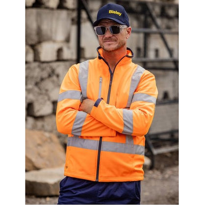 Bisley BJ6059XT X Taped Hi Vis Soft Shell Jacket