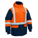 Orange/Navy