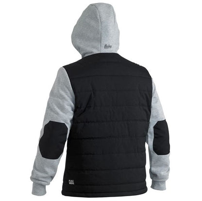 Bisley BJ6944 Flex&Move™ Contrast Puffer Fleece Hoodie