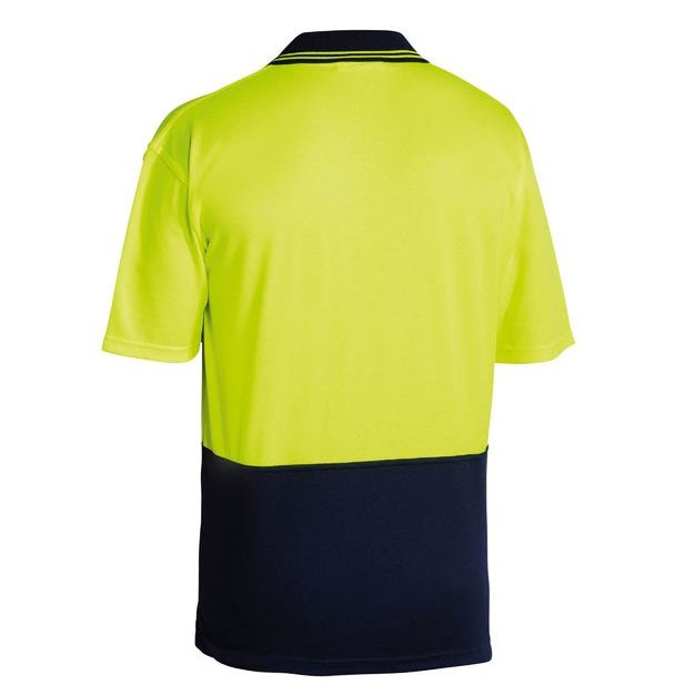 Bisley BK1234 Two Tone HiVis Polo S/S Shirt