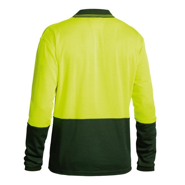 Bisley BK6234 Two Tone HiVis Polo L/S Shirt