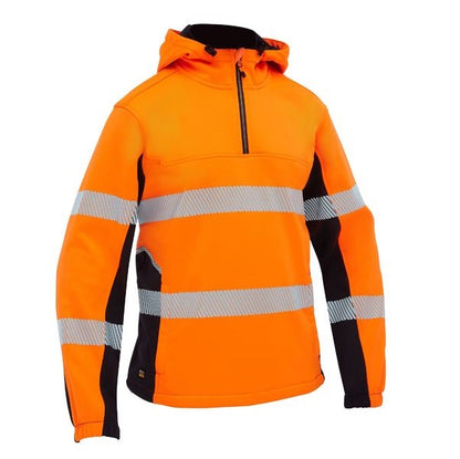 Bisley BK6571T FLX & Move™ Hi Vis Taped Liquid Repellent Fleece Hoodie