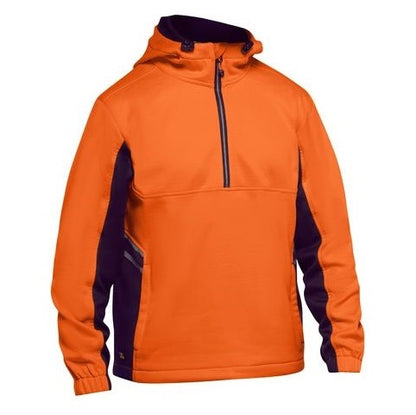 Bisley BK6571 Hi Vis Liquid Replellent Fleece Hoodie
