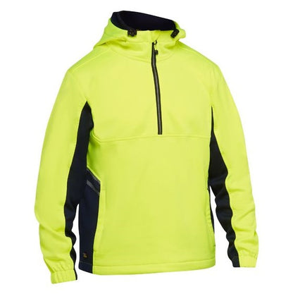 Bisley BK6571 Hi Vis Liquid Replellent Fleece Hoodie