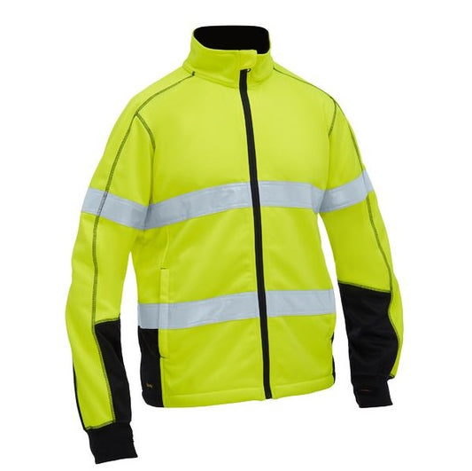 Bisley BK6611T Mens Taped Hi Vis Zip Front Fleece