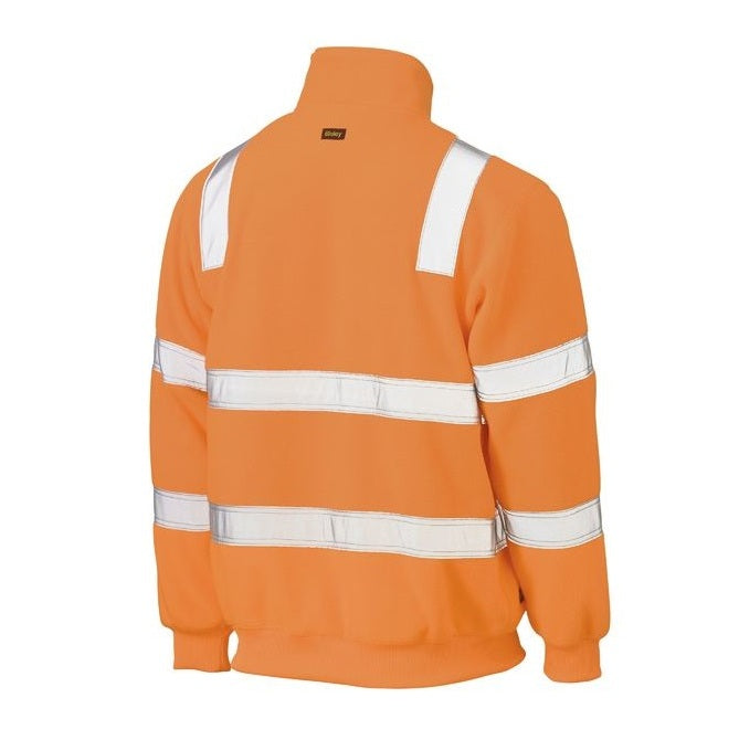 Bisley BK6816T Taped HiVis Rail Polar Fleece Jumper
