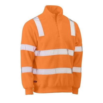 Bisley BK6816T Taped HiVis Rail Polar Fleece Jumper