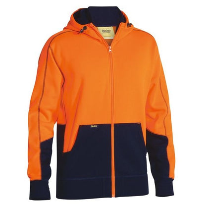 Bisley BK6819 HiVis Fleece Hoodie