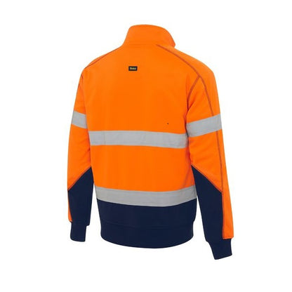 Bisley BK6987T Taped HiVis Fleece Pullover With Sherpa Lining