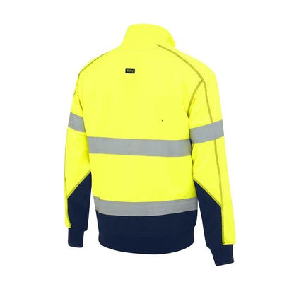 Bisley BK6987T Taped HiVis Fleece Pullover With Sherpa Lining