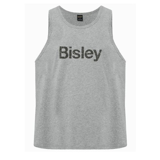 Bisley BKS063 Cotton Logo Singlet