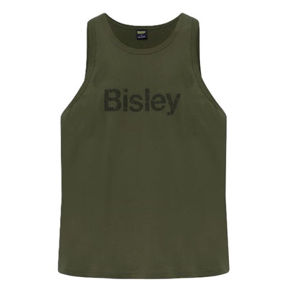 Bisley BKS063 Cotton Logo Singlet