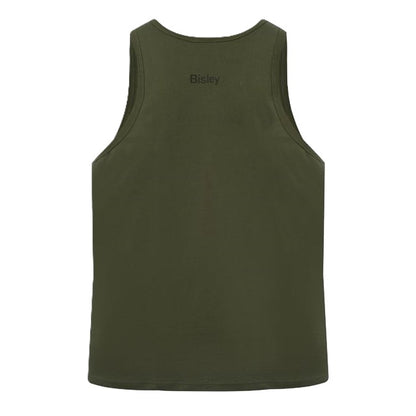 Bisley BKS063 Cotton Logo Singlet