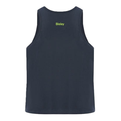 Bisley BKS063 Cotton Logo Singlet