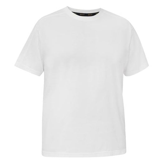 White t-shirt on a white background