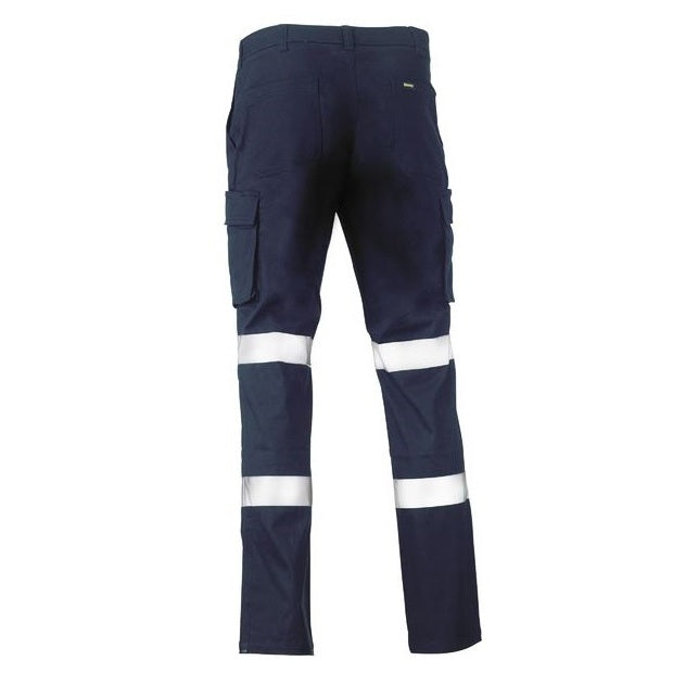 Bisley BPC6008T Taped Biomotion Stretch Cotton Drill Cargo Pants