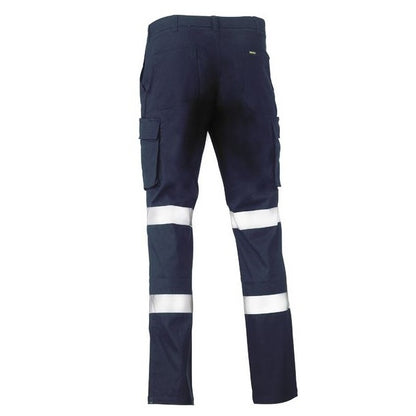 Bisley BPC6008T Taped Biomotion Stretch Cotton Drill Cargo Pants