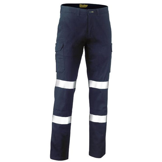 Bisley BPC6008T Taped Biomotion Stretch Cotton Drill Cargo Pants