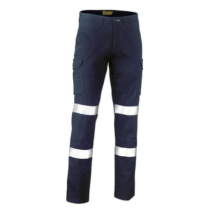 Bisley BPC6008T Taped Biomotion Stretch Cotton Drill Cargo Pants