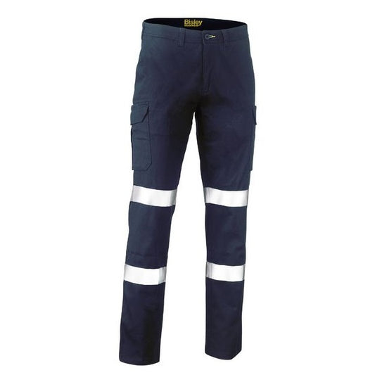 Bisley BPC6008T Taped Biomotion Stretch Cotton Drill Cargo Pants