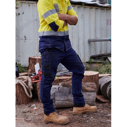 Bisley BPC6334 Flex and Move Stretch Cargo Cuffed Pants