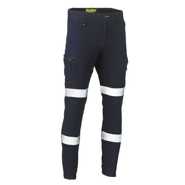 Bisley BPC6335T Flex and Move Taped Stretch Cargo Cuffed Pants