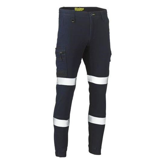Bisley BPC6335T Flex and Move Taped Stretch Cargo Cuffed Pants