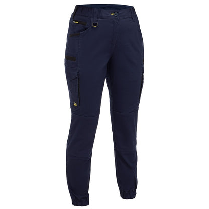 Bisley BPCL6237 Womens Flx & Move™ Elastic Waist Cargo Cuffed Pants