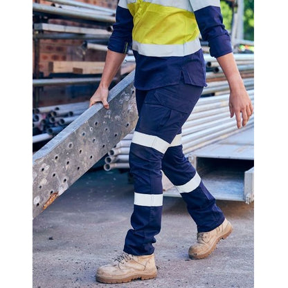Bisley BPL6115T Womens Taped Cotton Cargo Pants