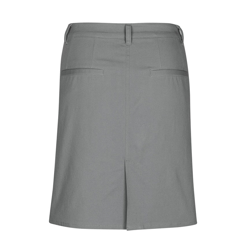 Biz Collection BS022L Ladies Chino Skirt